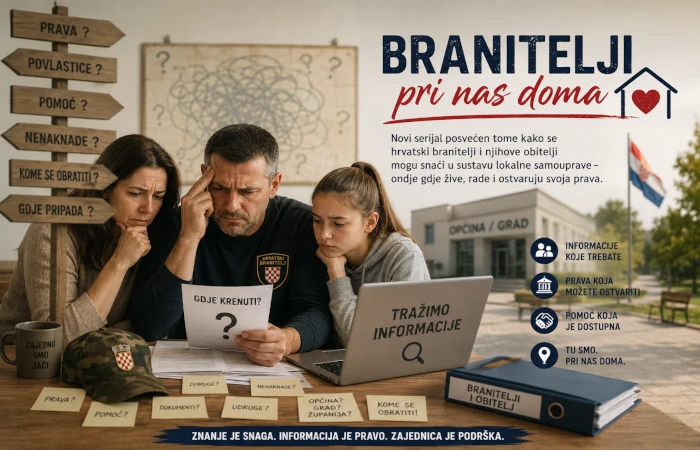Branitelji pri nas doma – novi serijal na portalu