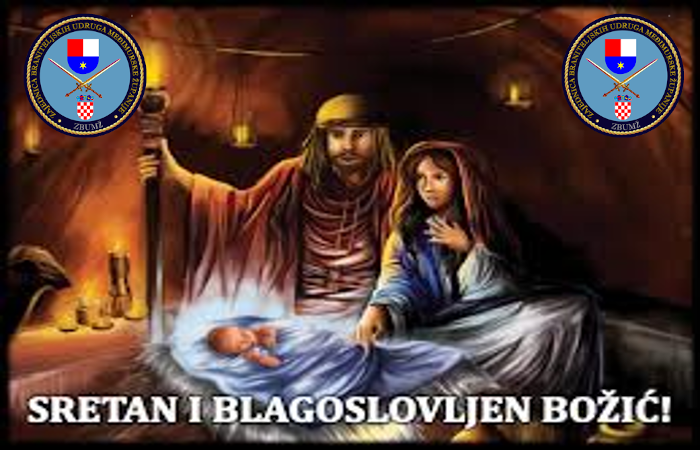 Božićna čestitka predsjednika ZBUMŽ