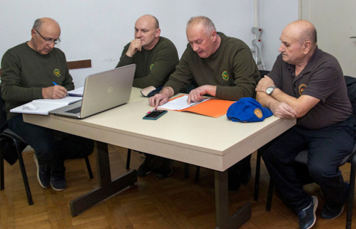 Izabrano vodstvo udruge veterana 34. inžb