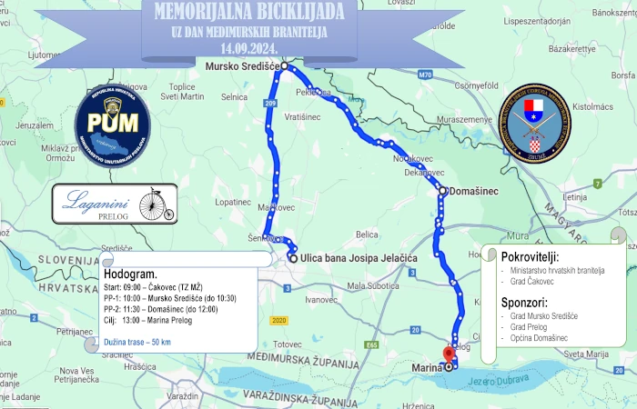 Biciklijada u povodu Dana Međimurskih branitelja