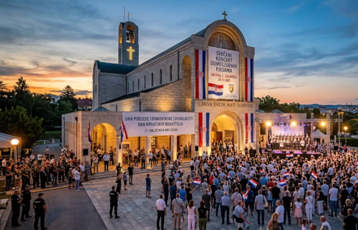 Domoljubni koncert u Sv. Mati Slobode