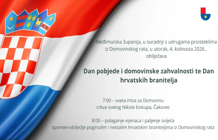 Međimurje obilježava Dan pobjede