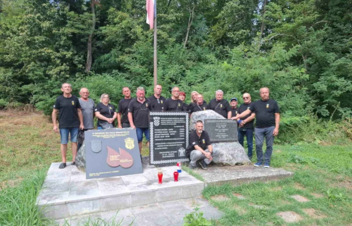 Članovi KUV 54. spb obišli  Pakračko bojište