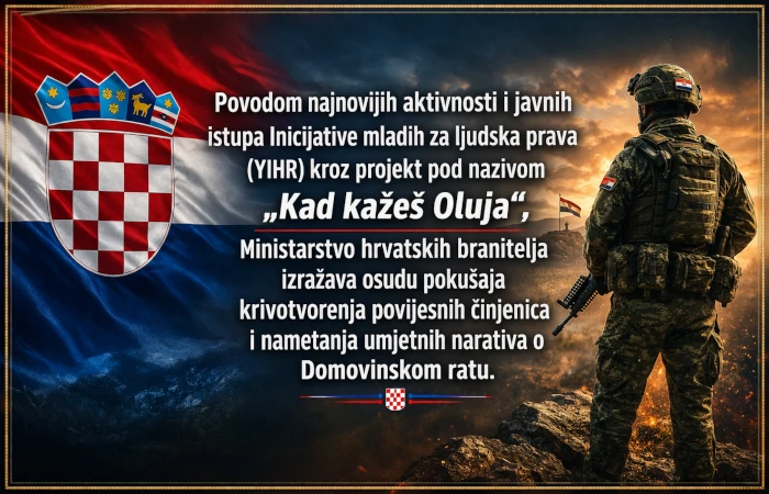 YIHR gradi lažni narativ o VRO Oluja
